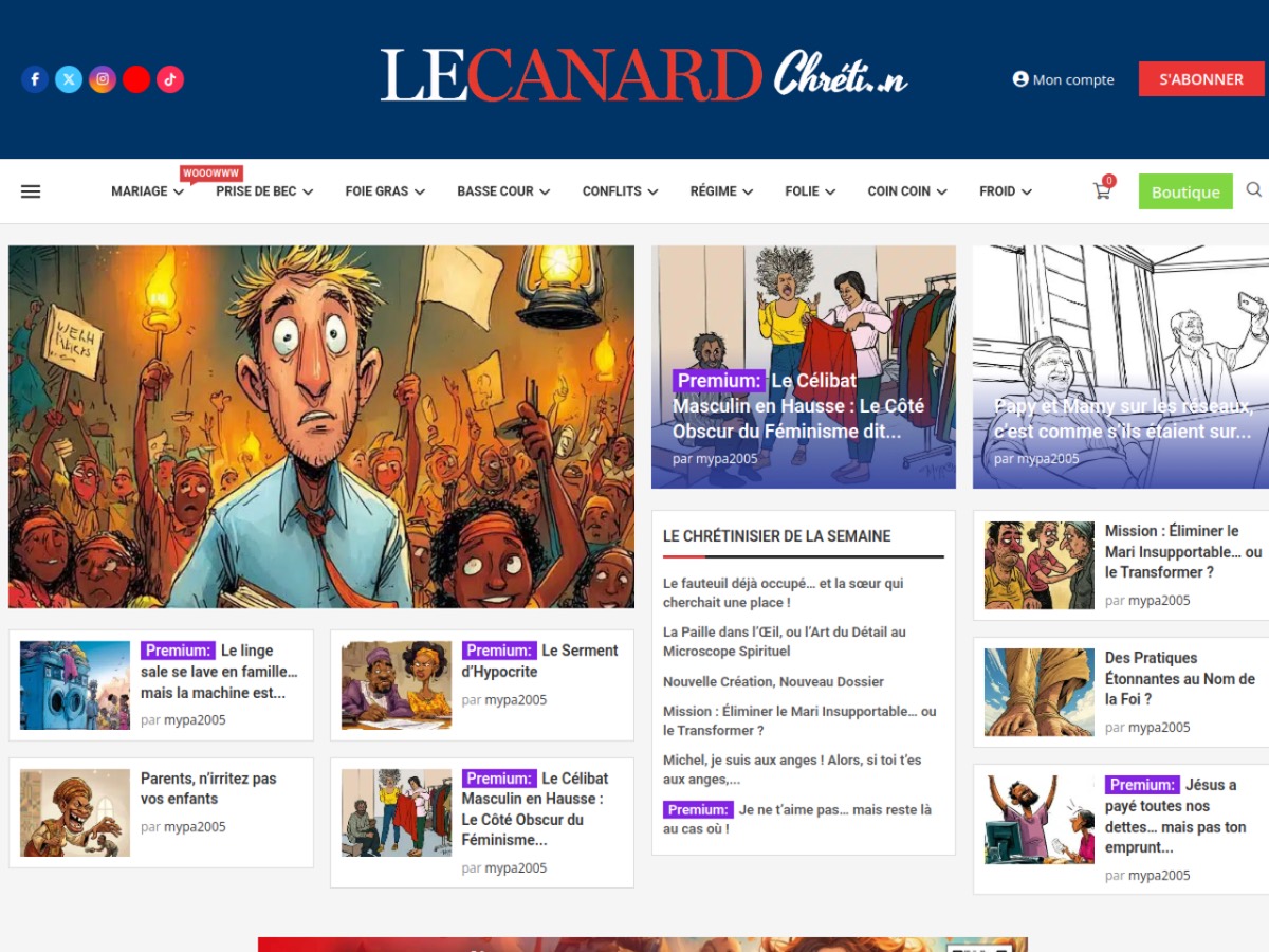 Aperçu du média Le Canard Chrétin